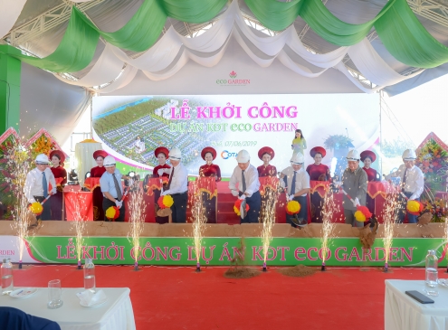 Cotana Group started the Eco garden urban project in Hue